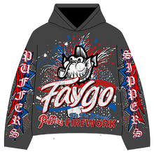 Load image into Gallery viewer, PUFFERS &quot;FIREWORK FAYGO&quot; SODA HOODIE
