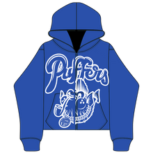 Load image into Gallery viewer, PUFFERS &quot;2025&quot; BLUE ZIP-UP
